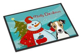 Bb1881jmat Carolines Treasures B0189gkfkq Snowman Jack Russell Terrier Doormat 24x36