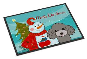 B0189gnkoy Carolines Treasures Snowman Silver Gray Poodle Doormat 24x36 Indoor/outdoor B0189gnkoy Carolines Treasures Snowman Silver Gray Poodle Doormat 24x36 Indoor/outdoor