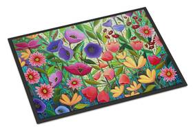 B08q5kdsqk Carolines Treasures Enchanted Garden Flowers 24x36 Indoor/outdoor Doormat