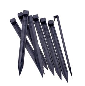 B0cltnt98w Cfutaboh 30 Pcs 10 Inch Black Landscape Edging Spikes Anchoring Paver Weed Barrier Turf Tent B0cltnt98w Cfutaboh 30 Pcs 10 Inch Black Landscape Edging Spikes Anchoring Paver Weed Barrier Turf Tent
