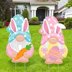 Qiy-cinnvoice-1971 Cinnvoice 2 Pcs Easter/spring Outdoor 10 X 16 Inches 25 40 Cm Bright Colors