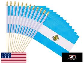 B09pkcjvl1 Ckexin 25-pack Small Argentina Flag Handheld Mini On Stick 5x8 Inch - Events Sports Decor B09pkcjvl1 Ckexin 25-pack Small Argentina Flag Handheld Mini On Stick 5x8 Inch - Events Sports Decor