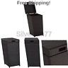 Co7301-br Crosley Furniture Palm Harbor Outdoor Wicker Trash Bin 710244200929 Co7301-br Crosley Furniture Palm Harbor Outdoor Wicker Trash Bin 710244200929