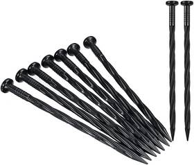 Sld848 Cobaryen Plastic Landscape Anchoring Spikes 50 Pcs 8 Inch Nylon Spiral In Black Sld848 Cobaryen Plastic Landscape Anchoring Spikes 50 Pcs 8 Inch Nylon Spiral In Black
