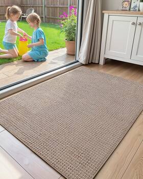 B0d9nph7mw Color&geometry Front Door Mat Indoor Non Slip Rubber Backing 17 Inch X30 Ultra Thin