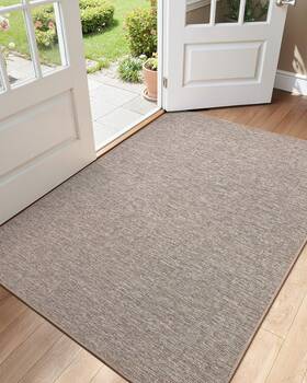B0f9sx82l1 Color&geometry 48x72 Ultra Thin Indoor Door Mat Non-slip Rubber Back Dirt Trap
