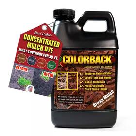 Colorback 705353948442 1/2 Gal. Brown Mulch Color Covering Up To 6400 Sq. Ft