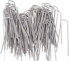 Contractor Grade Solid Steel 6 Inch 11-gauge Sod Staples Metal Garden Stakes F
