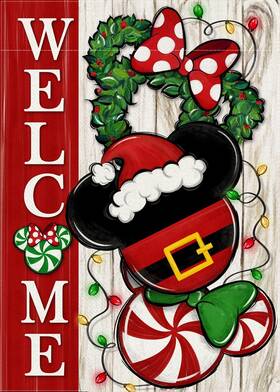 B0c77xmdt5 Covido Christmas Santa Garden Flag - Peppermint Candy Wreath 12x18 Inch B0c77xmdt5 Covido Christmas Santa Garden Flag - Peppermint Candy Wreath 12x18 Inch