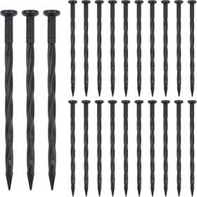 Dgqwezx916668 Craftshou 118 Pieces 8 Inch Landscape Edging Stakes Plastic Type B