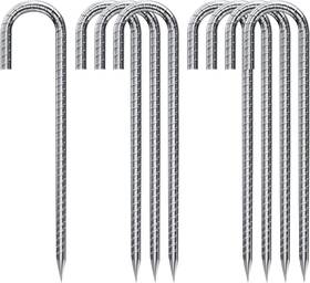 Nmk4j Dn Dennov Rebar Stakes Extra Heavy Duty J Hook 12 Inch Long Enough Rust Proof Silver Nmk4j Dn Dennov Rebar Stakes Extra Heavy Duty J Hook 12 Inch Long Enough Rust Proof Silver