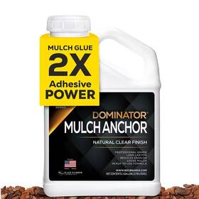 Dominator 711181554564 Mulch Anchor - Glue And Pea Gravel Stabilizer Ready To Use Lasts Up 2 Dominator 711181554564 Mulch Anchor - Glue And Pea Gravel Stabilizer Ready To Use Lasts Up 2