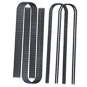 Dtanx 732694590627 12 Pack Inch Rebar Stakes Heavy Duty Trampoline Anchors Ground Tent