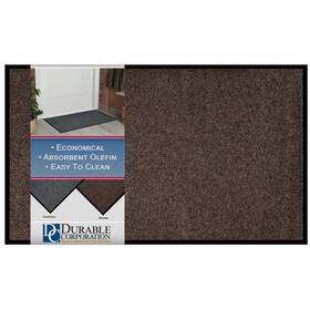 Durable B00k8677qg Corporation-654s48 Wipe-n-walk Vinyl Backed Indoor Carpet Entrance Mat