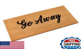 B08y7nnzlz Ecomills Go Away Coco Coir Door Mat 22x47 Non Slip Natural Indoor Outdoor Low Pr