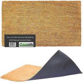 B08z7ts74d Ecomills Coco Coir Doormat 36 Inch X72 Non-slip Heavy-duty Natural Outdoor/indoor M B08z7ts74d Ecomills Coco Coir Doormat 36 Inch X72 Non-slip Heavy-duty Natural Outdoor/indoor M