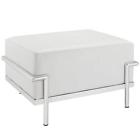 Eei-251-whi Modway Charles Grande Ottoman In White