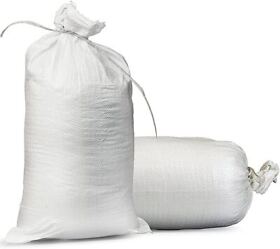 Sb1426-20 Empty White Sandbags With Ties 14 X 26 Sand Bags Flood Protection Bundle Of 20 Sb1426-20 Empty White Sandbags With Ties 14 X 26 Sand Bags Flood Protection Bundle Of 20