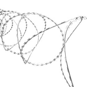 141811-vv Ergode Bto-22 Clipped Concertina Nato Razor Wire - 197ft Length Maximum Outdoor Sec 141811-vv Ergode Bto-22 Clipped Concertina Nato Razor Wire - 197ft Length Maximum Outdoor Sec