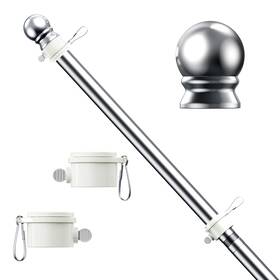 B0b87qq2mk Esttop 6ft Stainless Steel Wall-mount Tangle-free Flag Pole For 3x5 Silver B0b87qq2mk Esttop 6ft Stainless Steel Wall-mount Tangle-free Flag Pole For 3x5 Silver