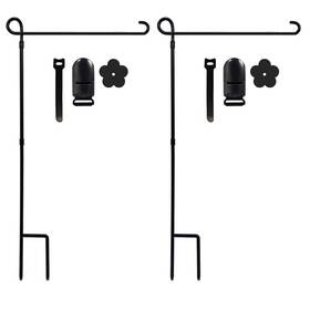 B0cj53zvyz Esttop 2pc Garden Flag Holder Stand Weather-proof Metal Yard Outdoor Decor B0cj53zvyz Esttop 2pc Garden Flag Holder Stand Weather-proof Metal Yard Outdoor Decor