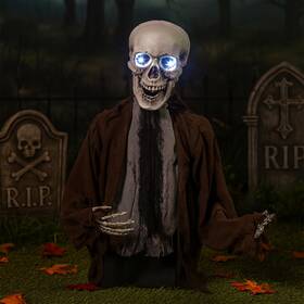 B0fdvlhx6n Evergreen Animated Groundbreaker Zombie Halloween Outdoor Decoration Sound Activ