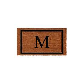 Evergreen Flag 801946265542 Monogram Letter M Entrance Doormat 28 X 16 Inches Dirt Cat Evergreen Flag 801946265542 Monogram Letter M Entrance Doormat 28 X 16 Inches Dirt Cat