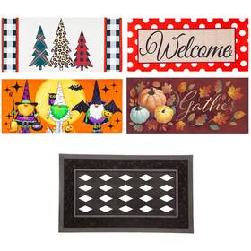 B09c2rx7px Evergreen Flag Sassafras Holiday Doormat Insert Bundle And Tray Set Of 5 Fall Christma B09c2rx7px Evergreen Flag Sassafras Holiday Doormat Insert Bundle And Tray Set Of 5 Fall Christma