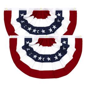 B08yypkqfj Flaglink 3x6ft American Pleated Fan Flag Width Approx 180cm - Us Patriotic Half B08yypkqfj Flaglink 3x6ft American Pleated Fan Flag Width Approx 180cm - Us Patriotic Half