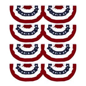 B09mlv2wqq Flaglink 1.5x3ft American Pleated Fan Flag Us Patriotic Half Uv Resistant B09mlv2wqq Flaglink 1.5x3ft American Pleated Fan Flag Us Patriotic Half Uv Resistant