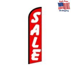 B00z0gak1i Flags Importer Sale Windless Banner - 11.5x2.5 Ft Durable Easy Assembly