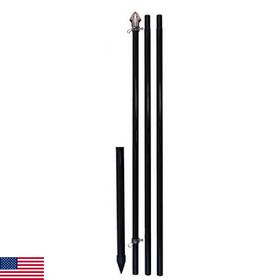 B077gk7l2f Flags Importer 10ft Aluminum Outdoor Pole With Ground Spike Black B077gk7l2f Flags Importer 10ft Aluminum Outdoor Pole With Ground Spike Black