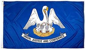 B089yxpcvp Flagsource Louisiana Nylon State Flag - Made In Usa 6x10 Ft Durable B089yxpcvp Flagsource Louisiana Nylon State Flag - Made In Usa 6x10 Ft Durable