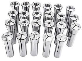 Sz1018 Freebirdtrading 23pcs 1/16-3/4 Inches Precision R8 Collets Set Sz1018 Freebirdtrading 23pcs 1/16-3/4 Inches Precision R8 Collets Set