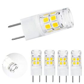G8 Light Bulb 3 Watts Daylight White T4 Base Bi-pin Xenon Jcd Type Led