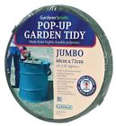 507574 Garden " 24 28 Gardman 50 Size Green Up Pop Tidy Gallon