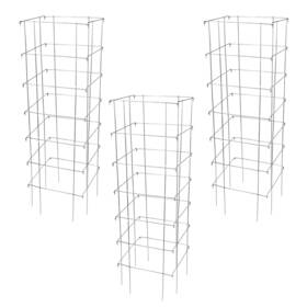 8580xx Garden Elements 8-leg Big Brother Square Collapsible Tomato Cages 58 Inch 3 Pack 8580xx Garden Elements 8-leg Big Brother Square Collapsible Tomato Cages 58 Inch 3 Pack
