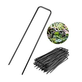 Garden Pegs For Weed Control Membrane Securing Lawn Ushaped Nail Pins Tent