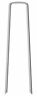 Gardenstake-w150 Garden Staples Landscape Stakes Galvanized Steel Fabric Sod 8431224890665