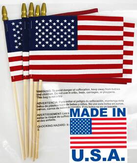B07sptgz2d Giftexpress Pack Of 24 Made In Usa 12x18 Inch Us Stick Flags With Spear Tip Hand B07sptgz2d Giftexpress Pack Of 24 Made In Usa 12x18 Inch Us Stick Flags With Spear Tip Hand