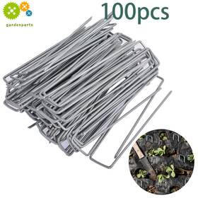 Opp764525 Gurdtopo 100 Pack 6 Inch Landscape Staples Garden Stakes Galvanized Sod 11 Gauge Opp764525 Gurdtopo 100 Pack 6 Inch Landscape Staples Garden Stakes Galvanized Sod 11 Gauge