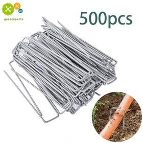 Opp764631 Gurdtopo 11 Gauge 6 Inch Landscape Staples Garden Stakes Galvanized Sod 500 Pack Opp764631 Gurdtopo 11 Gauge 6 Inch Landscape Staples Garden Stakes Galvanized Sod 500 Pack