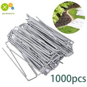 Opp764684 Gurdtopo 6 Inch 11 Gauge Landscape Staples Garden Stakes Galvanized Sod 1000 Pack Opp764684 Gurdtopo 6 Inch 11 Gauge Landscape Staples Garden Stakes Galvanized Sod 1000 Pack