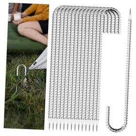 Hldgras 747462533744 Pieces 12 Inch Long 1/4in Diameter Heavy Duty J 10 J-12 X1/4 Silver