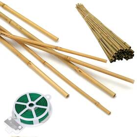 Hopelf 779172257610 50 Pack 4ft Bamboo Plant Stakes For Wood Garden Sticks Wooden 4 Feet Hopelf 779172257610 50 Pack 4ft Bamboo Plant Stakes For Wood Garden Sticks Wooden 4 Feet