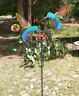 In1821964 Invernadero Metal Kinetic Garden Sculpture Painted Hummingbirds In1821964 Invernadero Metal Kinetic Garden Sculpture Painted Hummingbirds