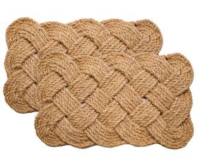 B00t2zbr10 Irongate Natural Jute Rope Woven Doormat Set Of 2 18x30 All Fibers B00t2zbr10 Irongate Natural Jute Rope Woven Doormat Set Of 2 18x30 All Fibers