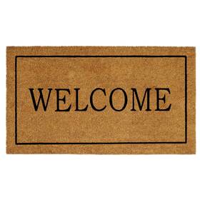 B0djw1nvfg Irongate Coir Welcome Doormat Non-slip Dirt Trapping Coco Low Profile 17x30in
