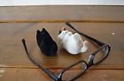 Japanbargain Cream Cat Glasses Stand Holder 4527749273046 Japanbargain Cream Cat Glasses Stand Holder 4527749273046