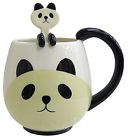 Japanbargain Decole Panda Porcelain Mug With Spoon Set 4527749217101 Japanbargain Decole Panda Porcelain Mug With Spoon Set 4527749217101